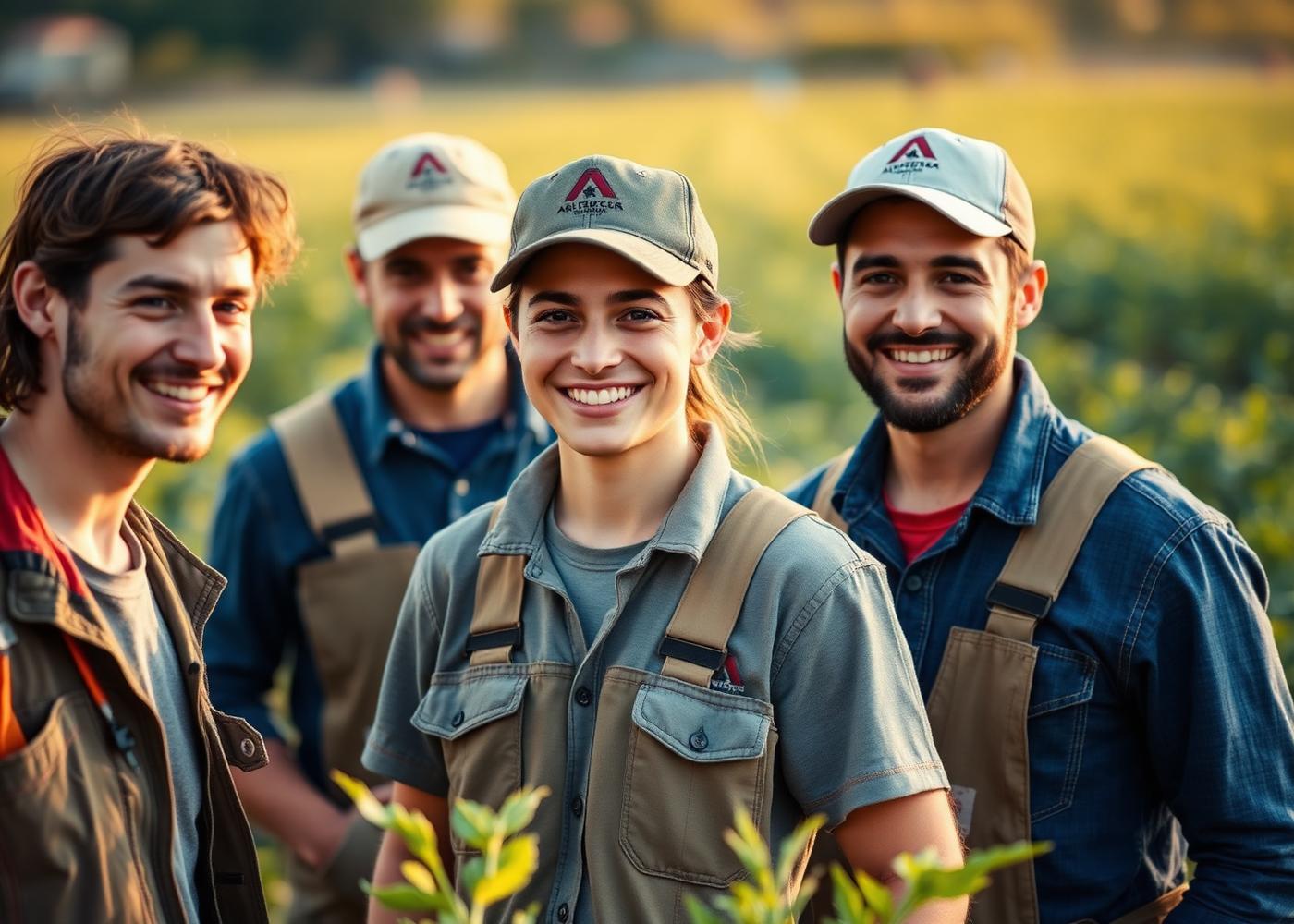 Equipo técnico de ICAGRO en el campo
